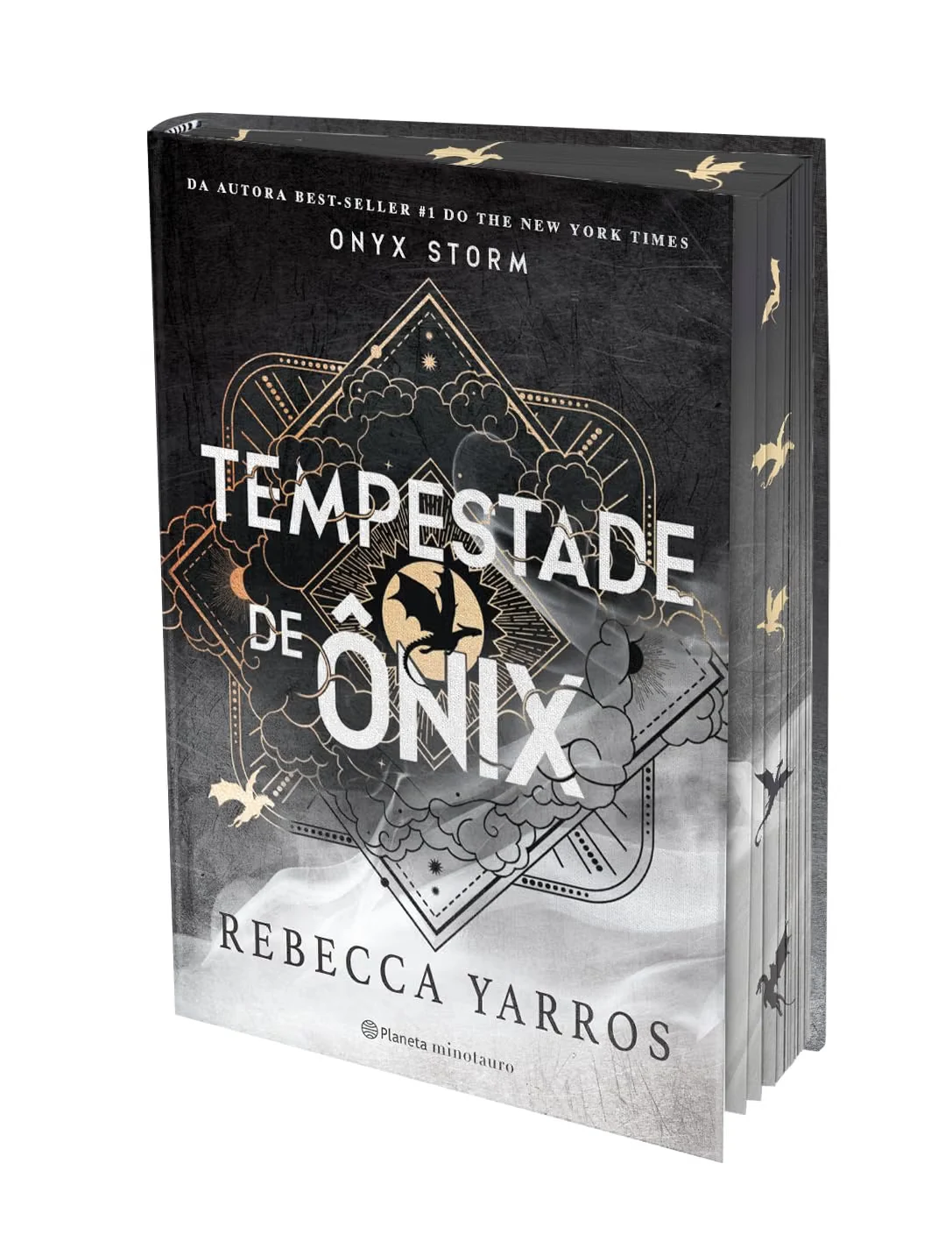 Capa dura de Tempestade de Ônix, de Rebecca Yarros
