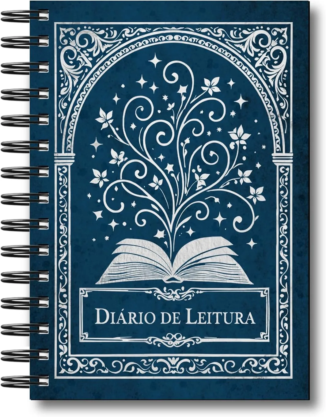 Planner Leitura Organização Minhas Leituras Retrô